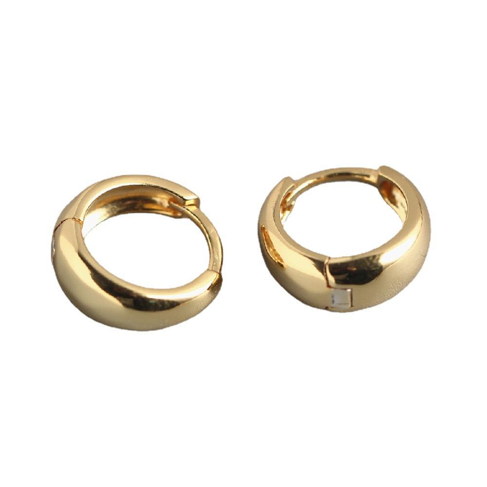Korean Version of Fashion Ear Buckle Cold Wind High Sense Popular Women's Simple Accessories Earrings Jewelry