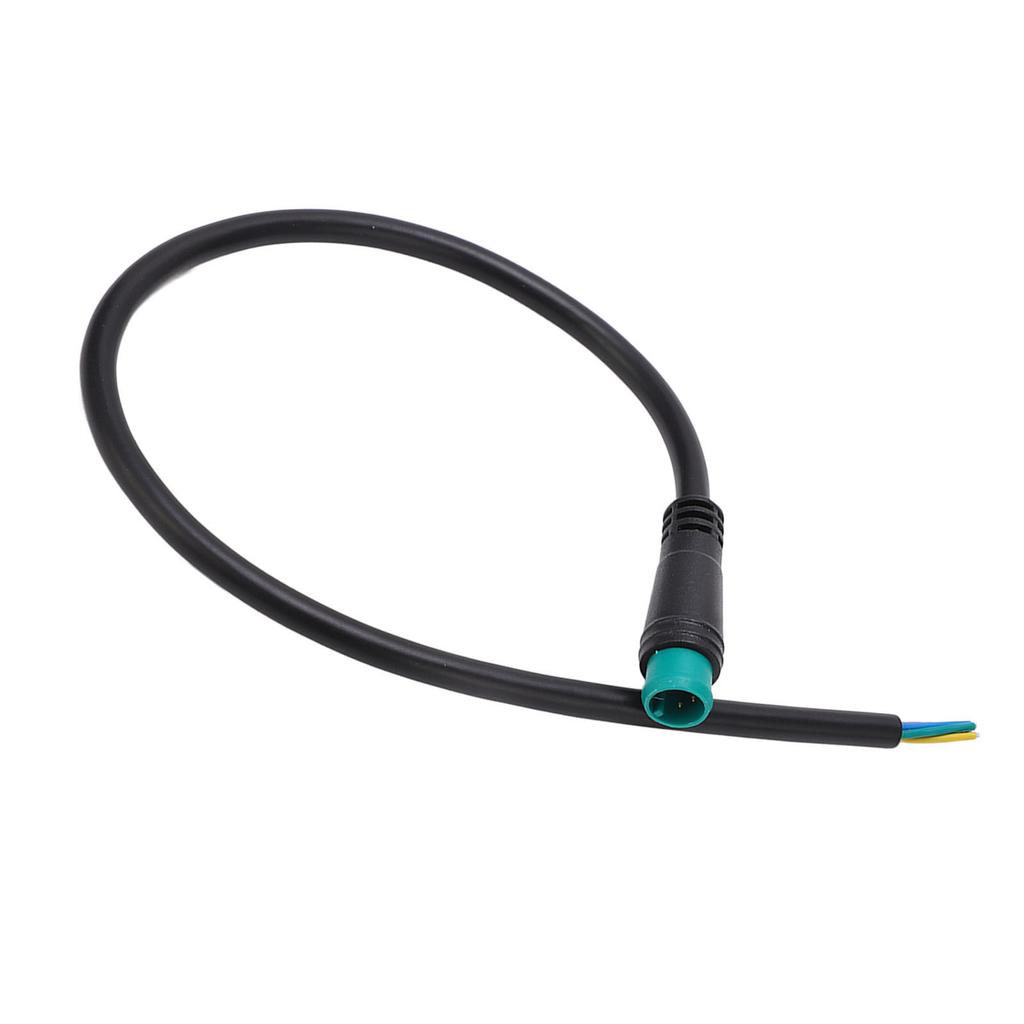 5 Pin Male E Bike Extension Cable 0.8 Feet IP65 Waterproof Portable Instrument Extension Cord for E Scooters AC 200V