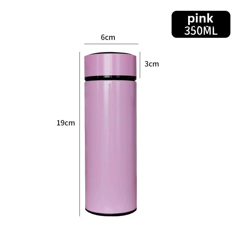 Έξυπνο Θερμός με Ένδειξη Θερμοκρασίας - Μεγάλης Χωρητικότητας, Ανοξείδωτο Ατσάλι 304, Διαχωρισμός Τσαγιού & Νερού, Κούπα Δώρου με Δυνατότητα Χάραξης