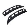 1 Pair Front Bumper Air Intake Accent Set, ABS Trim with Open-Section Detailing for W167 Both Corresponding Sides