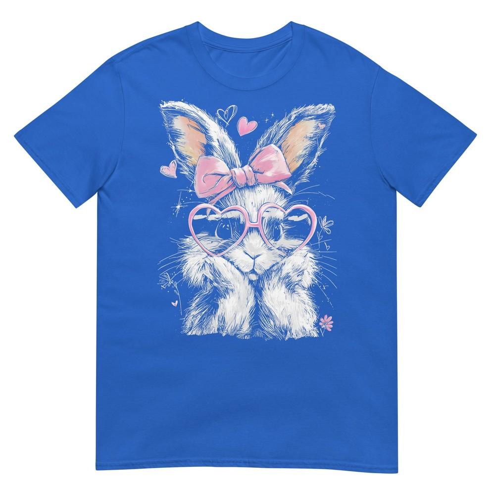 Cute Easter Bunny For Unisex Pink Rabbit Coquette Girly TShirt