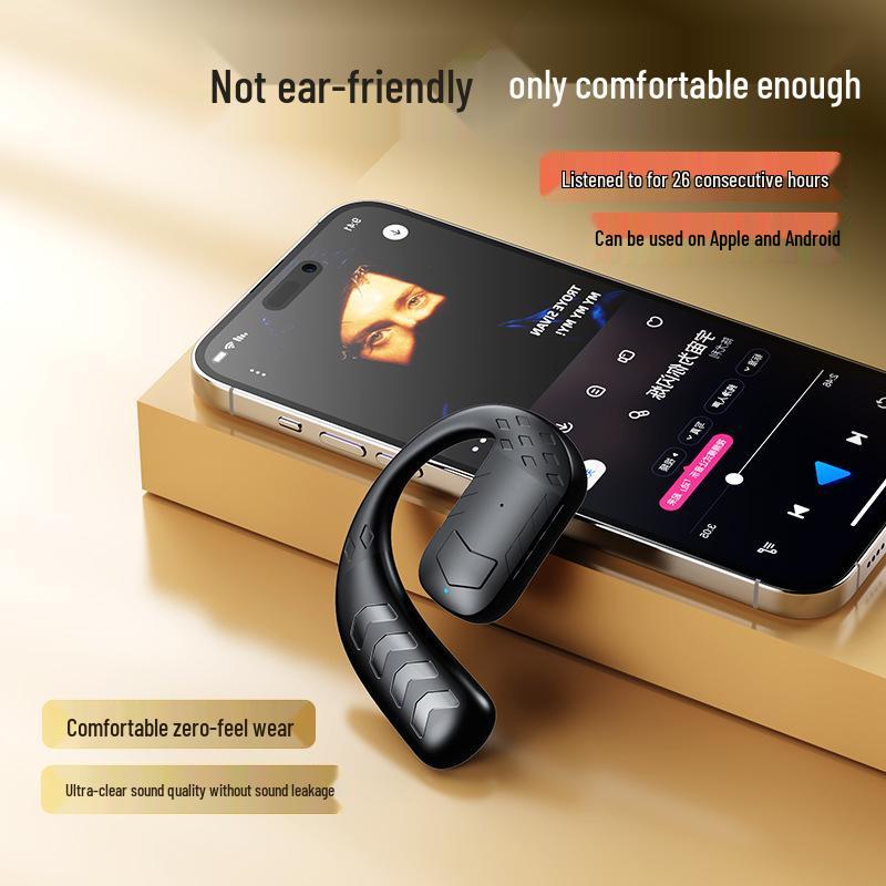T30 Wireless Open-Ear Bluetooth Earbuds - Long Battery Life, Hi-Fi Sound, Comfortable Fit for Both Ears.