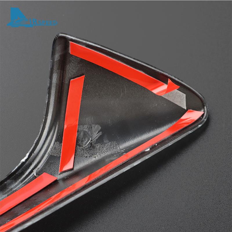 ABS Carbon Fiber Side Camera Cover For Tesla Model Y Juniper 2025 2026 2027 Model 3 Highland 2024 Protection Car Accessories