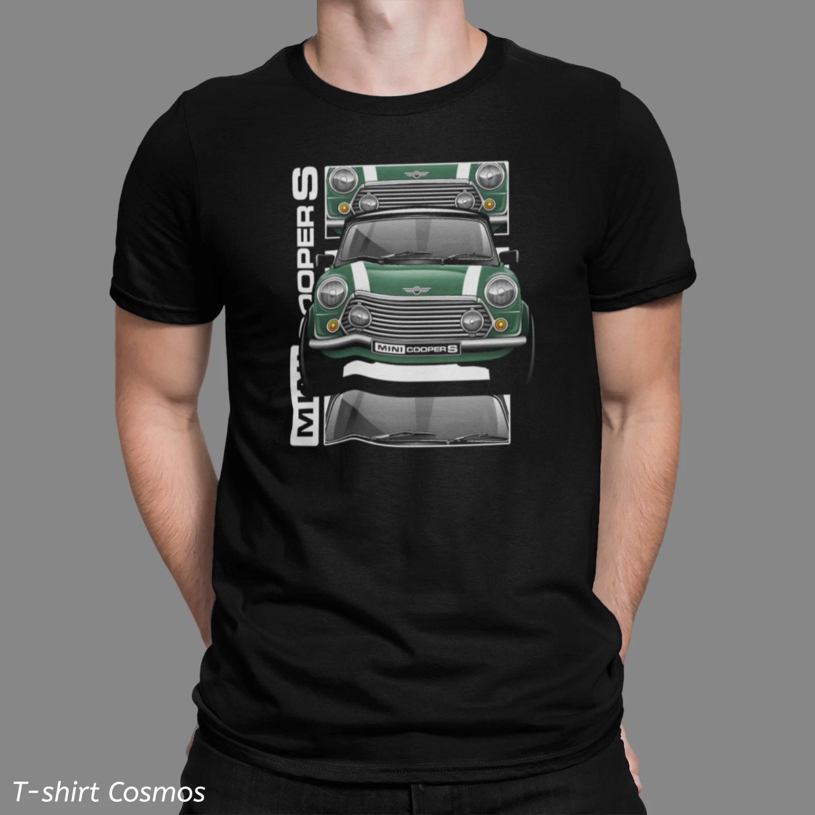 Retro Mini CooperS Austin Car T-Shirt, classic car, Dads gift, old school M