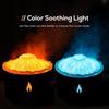 300ml Essential Oil Diffuser, Volcano Flame Aromatherapy Diffusers Fragrant Humidifier Vaporizer with Remote Control, Night Lights, Timer Auto Off