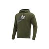 Sweatshirts Men's Green Hooded Moderate DD5012-326