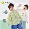 100% Cotton Dudu Family Kids' Spring Shirt - New Arrival for Boys & Babies