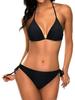 2024 Summer Women's Sexy European & American Split-Strap Bikini Swimsuit