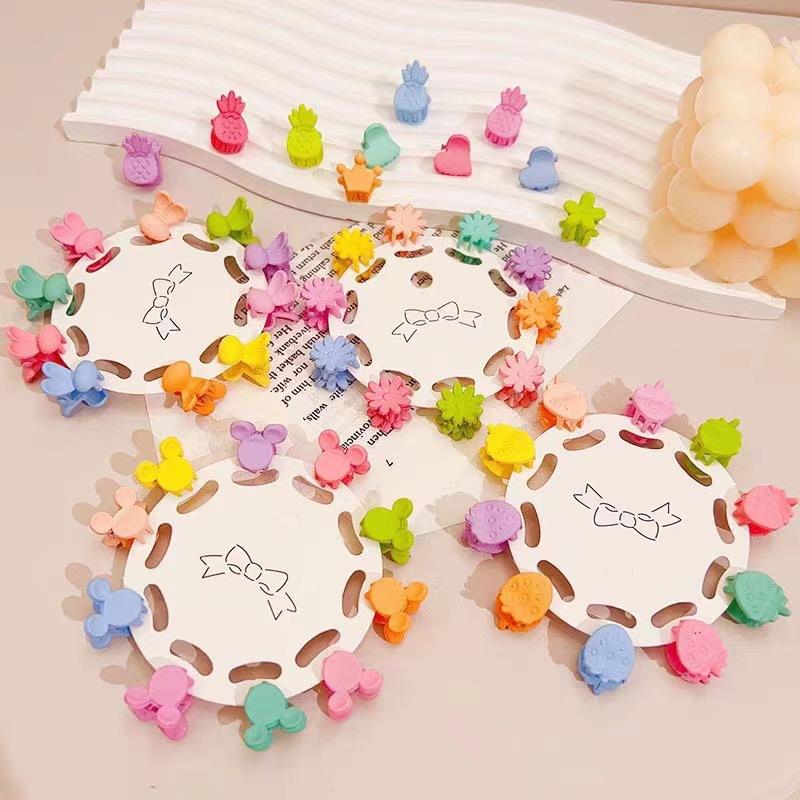 100Pcs New Spring and Summer Cute Baby Clip with A Cute Grip Girls Hair Clips Hair Accessories Hair Clips and Hair Clips