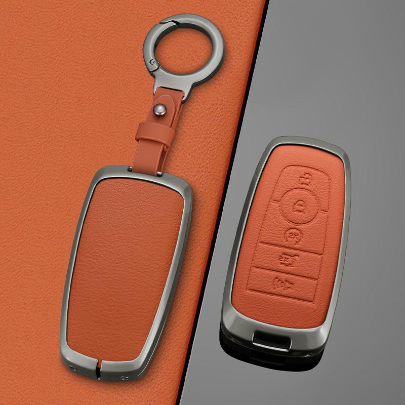 Compatible with Ford Mondeo, Escape, Explorer, Focus, and other premium metal key cases.