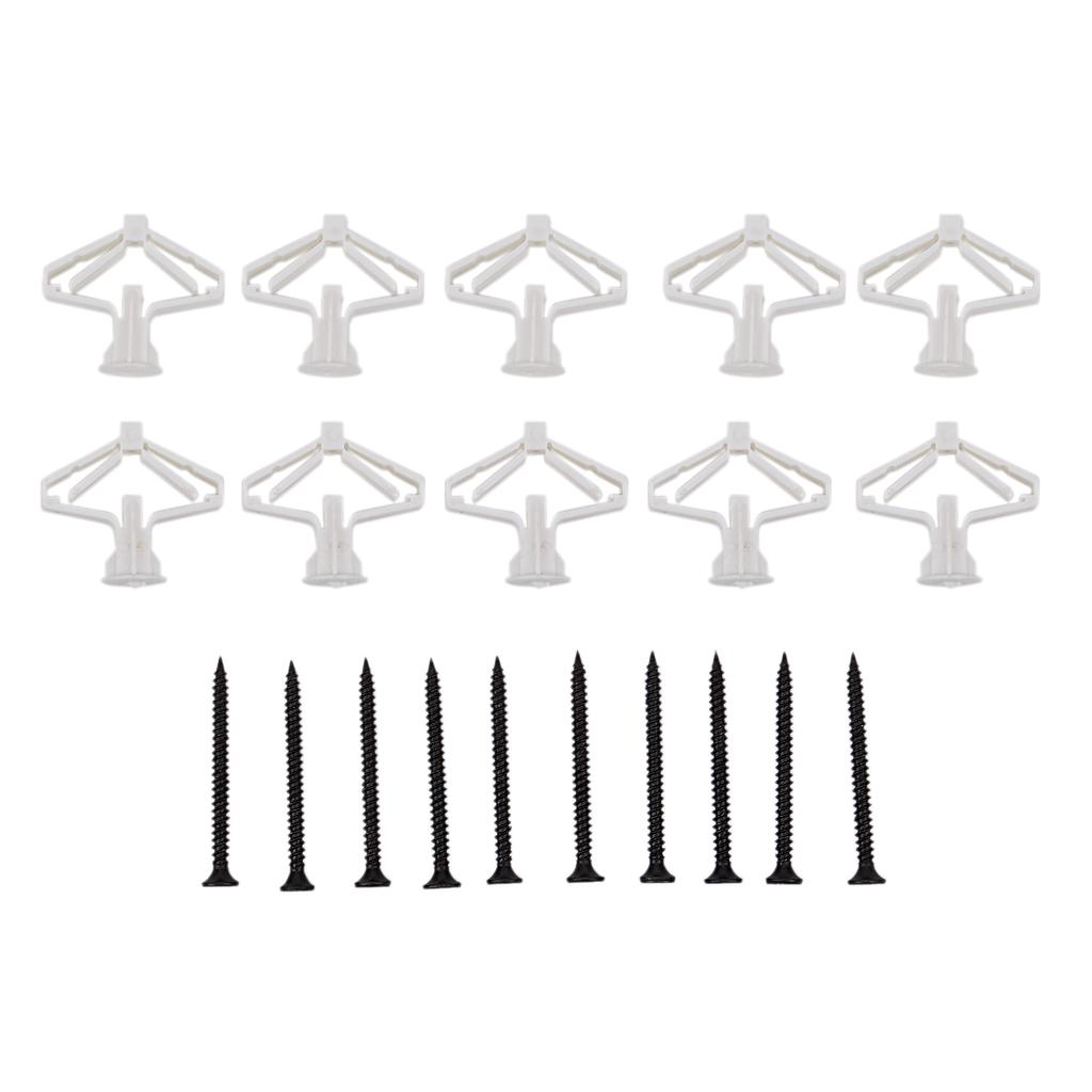 10pcs Aircraft Expansion Bolts Wall Curtain Gypsum Board Expansion Tube