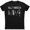 All I Need Is Love Funny Gun and Grenade T Shirt Short Sleeve 100 Cotton Casual Tshirts Loose Top Size S3XL