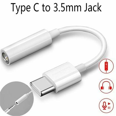 New AUX  Headphones Converter Earphone Cable Adapter Type C USB To 3.5mm USB-C Male