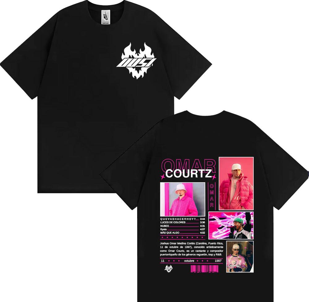 Omar Courtz Primera Musa Graphic T Shirt Men Women Clothing Hip Hop Fashion Tshirt Harajuku Casual Cotton Short Sleeve Tshirts