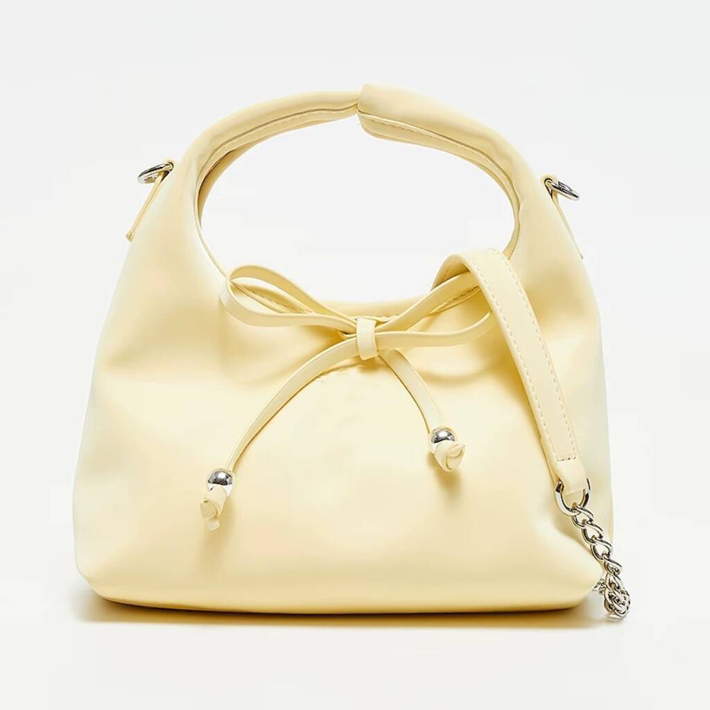 JIAERDI Sweet Cute Bow Simple Handbag Ladies Chic Fashion Shoulder Bag Women 2025 New Leather Designer Luxury Crossbody Bag Y2k