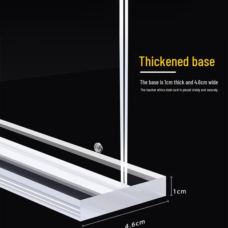 Acrylic Table Card & Display Stand