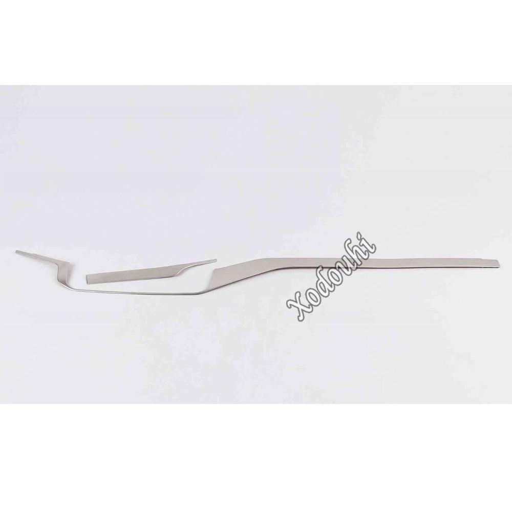 Glove Box Cover Stick Trim Middle Console Control Dashboard Panel 2PCs For Volkswagen VW T-cross Tcross