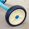 2-in-1 Baby Tricycle for 2-5 Years with Parent Handle Non-Slip Pedals, Foldable Footrests and Basket Blue