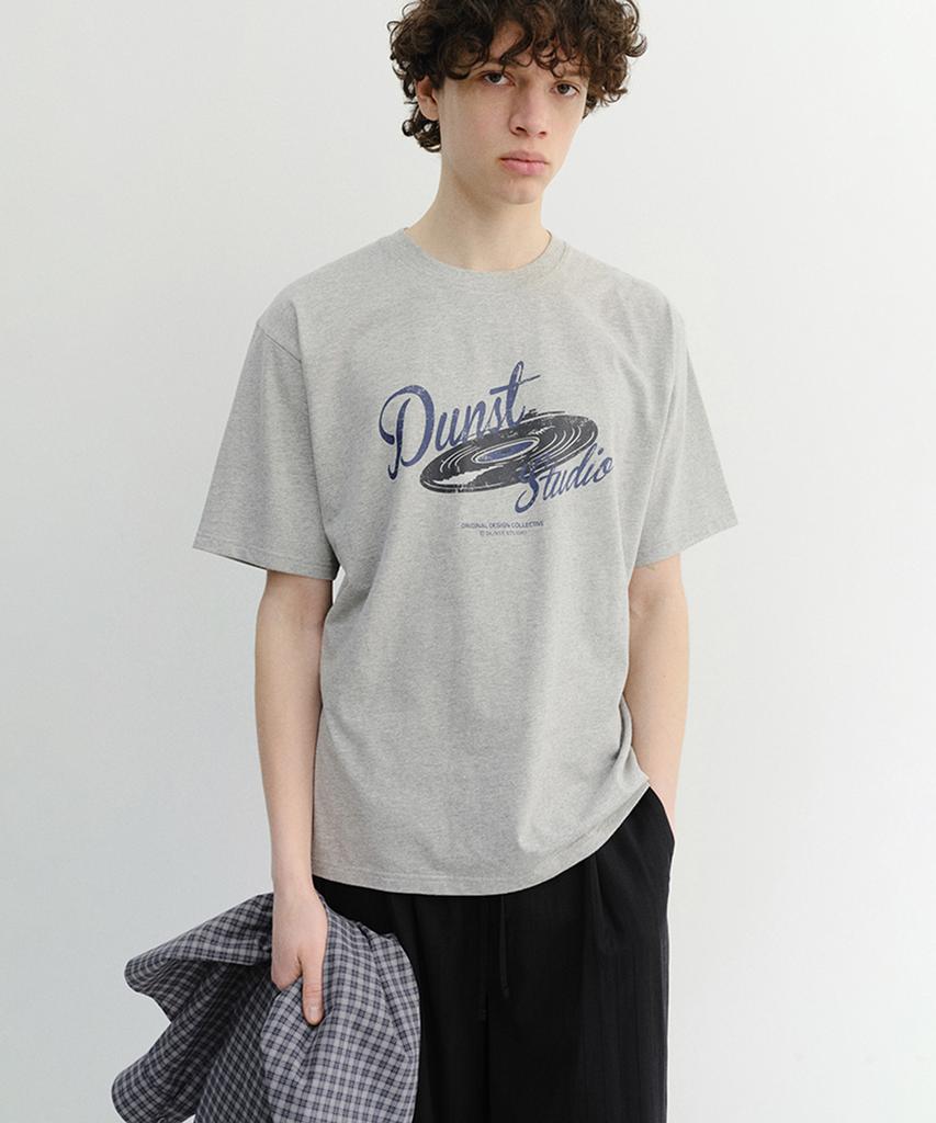 Deonseuteupomaen Vinyl T-Shirt_Unisex_Udts6B144_Melange Gray