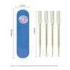 Nose hair shaver Manual cleaning Razor shaving special set Men's and women's anti-scratch nostril trimming artifact Double head
