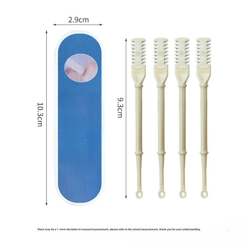 Nose hair shaver Manual cleaning Razor shaving special set Men's and women's anti-scratch nostril trimming artifact Double head