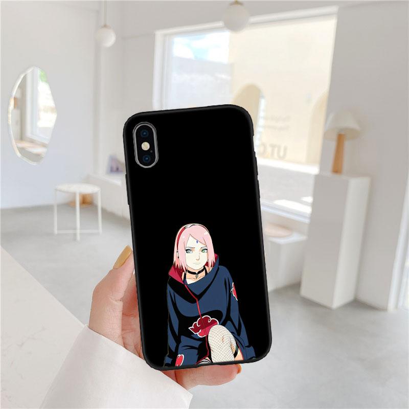LO71 Naruto Sakura Haruno Soft Shell Phone Case for Redmi Note 13 14 Pro+ Plus A3 A3X 13X 13C 13R 14S 14C 14R