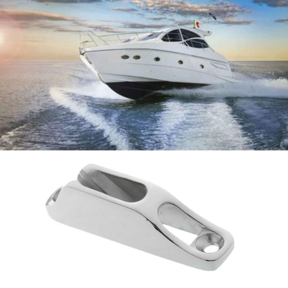 Mirror Polish Clam Cleat 316 Stainless Steel Marine Stainless Steel Cleat Boat Mooring Cleat Kayak