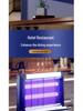 Wall-Mounted Electric Mosquito and Fly Killer for Hotels, Restaurants, and Outdoor Use