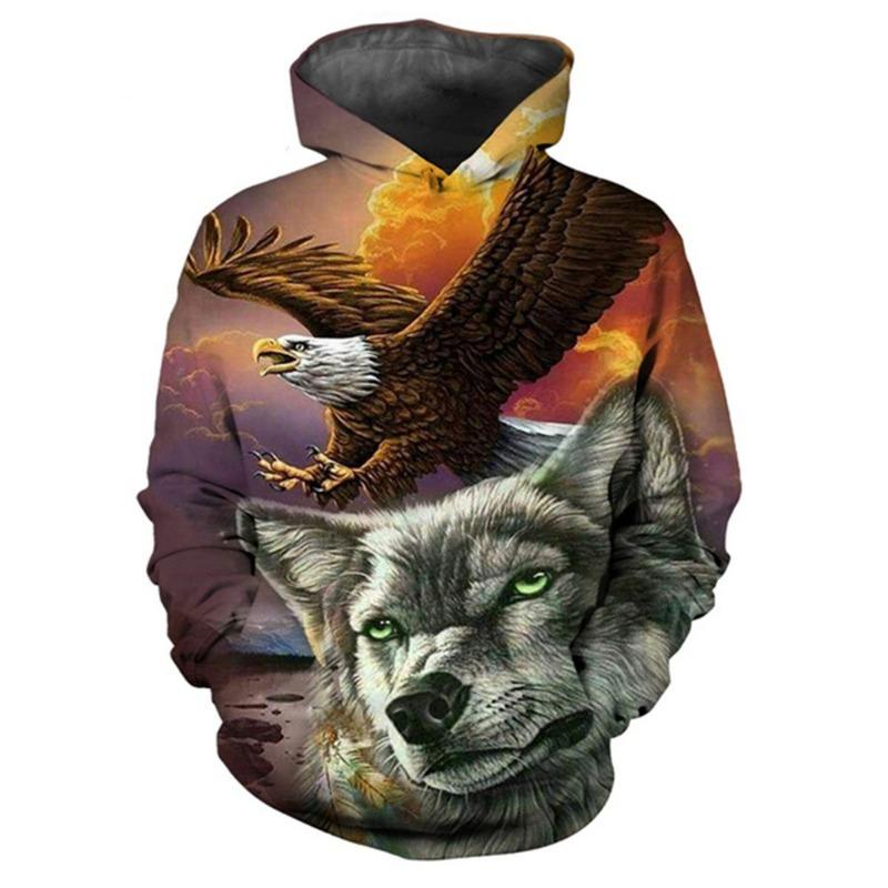 Fashion Men's Hoodie Russia National Emblem Camo 3D Print Fall Sweatshirt Hoodie Street Casual Boy Sweatshirt Y2K Men's Oversized Top Clothing