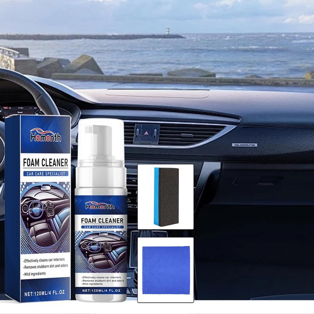 120ml Multifunctional Foam Cleaner Quick Car Interior Cleaner Spray Car Interior Leather Clean Automobile Cleaning Accessories China Mainland