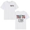 Japan Tokyo Printed T Shirts Unisex Women Clothing Fashion Vintage Short Sleeve Tshirt 100 Cotton Short Sleeve T Shirt Streetwear