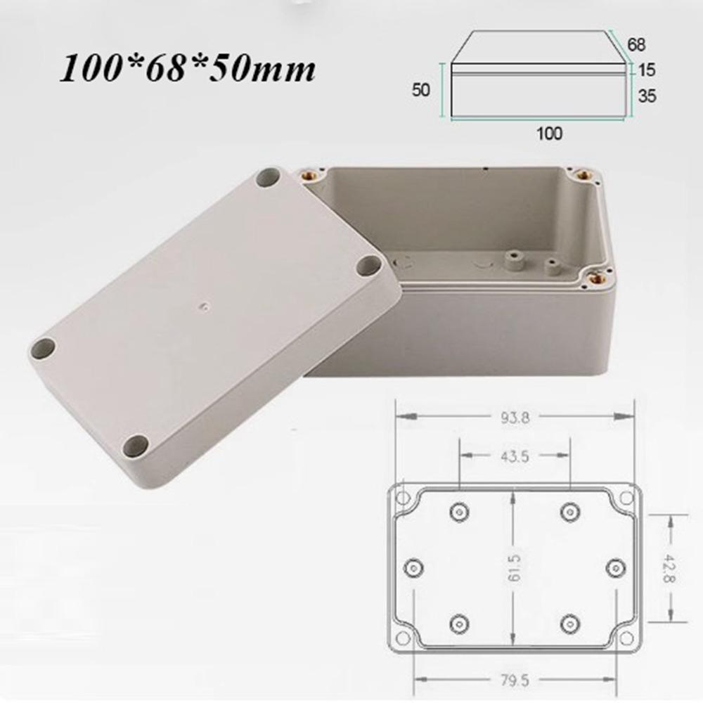 Plastic Enclosure Box Waterproof Electrical Project Box Electronic Project Instrument Case
