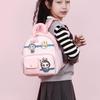 Rabbit Cartoon Adorable School Backpack For Kids Lightweight And Trendy Design