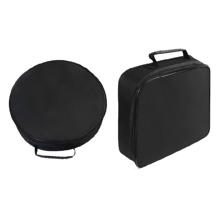 Spacious EV Charging Cable Storage Bag for Outdoor Use Water Resistant Black Electric Vehicle Accessories Organizer Case