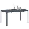 Patio Table Anthracite 180 x 80 x 74 cm