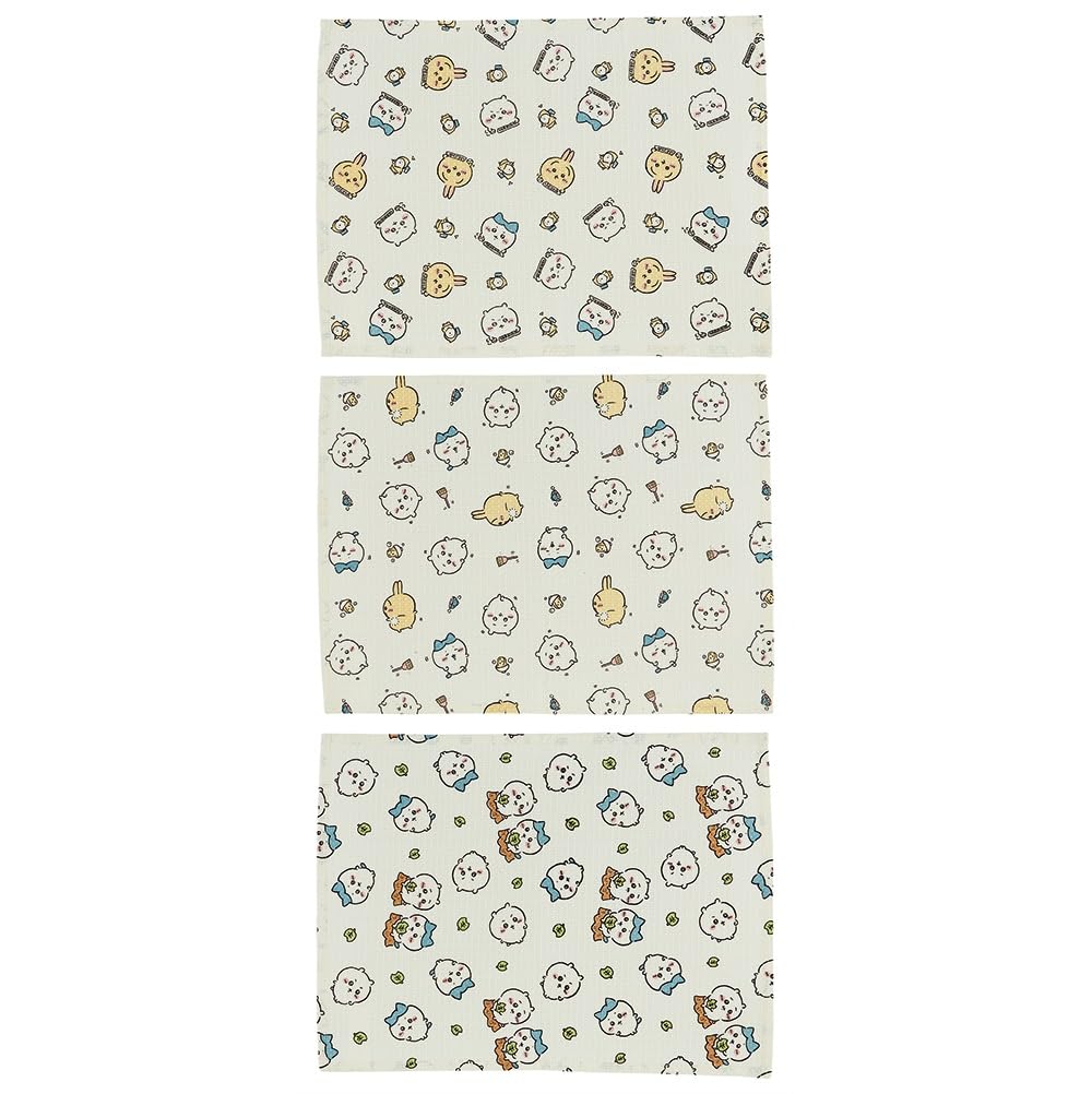 

Кухонное полотенце из вафельной ткани Skater, 3 шт., Chikawa, 31x41 см, кухонное полотенце KFWC3-A