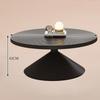 Hourglass Coffee Table Modern Round Tea Tables Simple Luxury Side Table Minimalist Living Room Center Tables Home Furniture