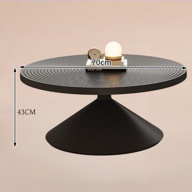 Hourglass Coffee Table Modern Round Tea Tables Simple Luxury Side Table Minimalist Living Room Center Tables Home Furniture