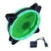 120mm Case Fan Dual Aperture PC Silent Fan RGB Fan PC Cooling Fan Host Computer