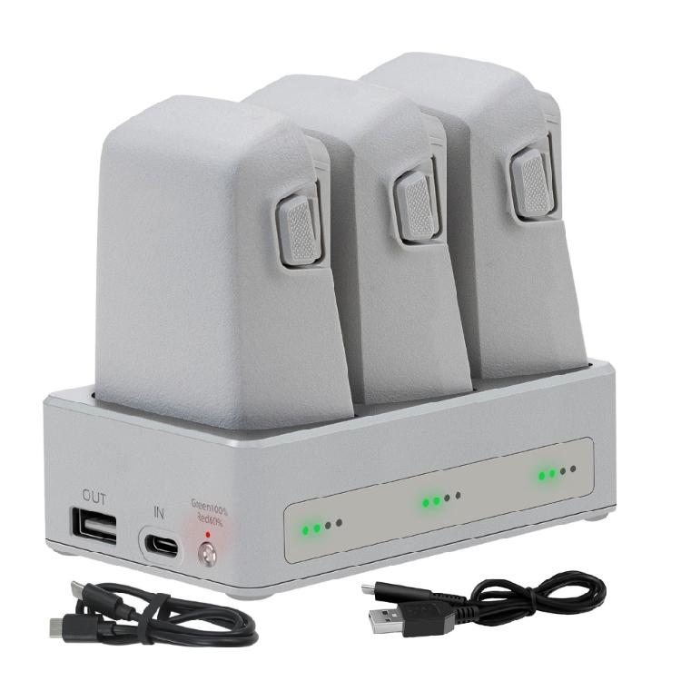 Intelligentes Batterieladegerät Ladestation mit Flip-LED-Statusanzeige Überladeschutz, Perfekt für Zuhause