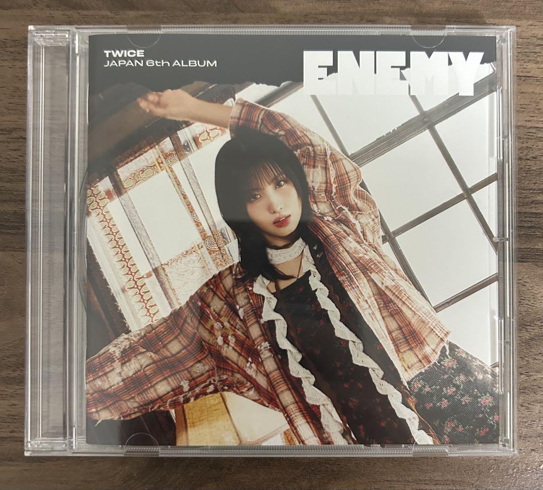 

[USED] TWICE ENEMY CD Momo Edition 50 pieces No serial number