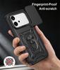 Armor Shockproof Case For Honor 600 Lite 600Pro Magnetic Ring Holder Slide Lens Cover For Honor 600 Honor600 Pro 5G Coque Funda