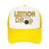 Lemon Drop ATEEZ Kpop  Merch Mesh Foam Trucker Hat Summer Outdoor Golden Hour Part  Meshback Snapback Cap Sturdy Adjustbale