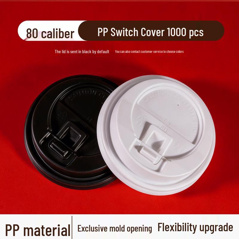 Four-leaf Heart Custom Disposable Cup Lids