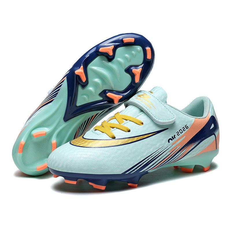 New Low-top Children's Football Shoes Men's and Women's Outdoor Sports Long Nails Broken Nails Competition Non-slip