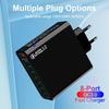 QC3.0 8-Port 30W Multi-USB Fast Charger for Mobile Phones - US/EU/KR Specs, High Power, Colorful Design