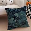 Thriller GAME LLittle Nightmares Cushion Cover Throw Pillow Cover Hidden Button Durable Polyester Chair Cushion