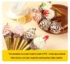Cono Gelato Croccante Marmellata Simulazione - Oggetto di Scena Decorazione Negozio Bevande Fredde