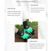 2P Gardening Gloves, Finger Claw Nail, Horticultural Work, Waterproof Vegetable Garden Gloves