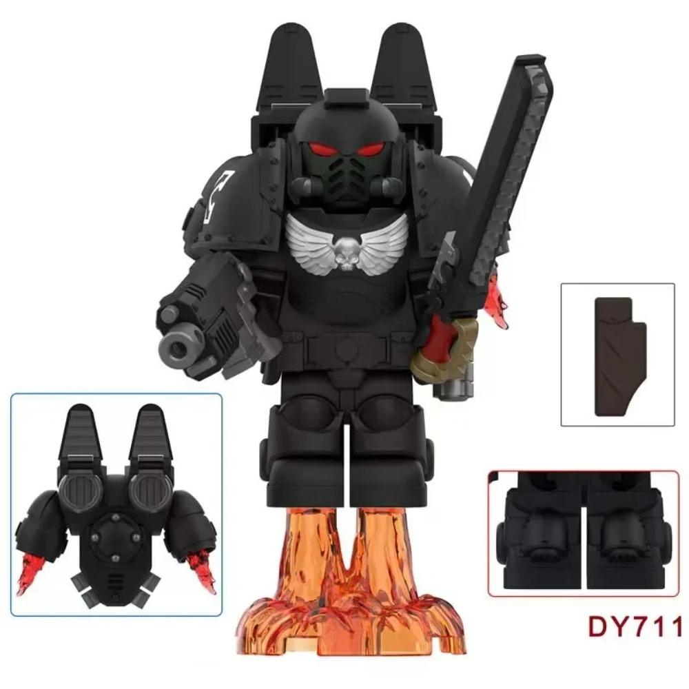 WM2924 Mechs Soldiers Bricks machine gun MOC Puzzle Mini Action Figures Compatible Building Blocks Toys Children Birthday Gifts